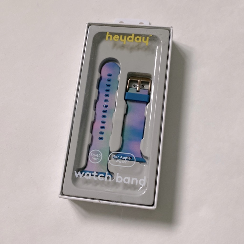 Heyday Purple Green blue Apple Watch band